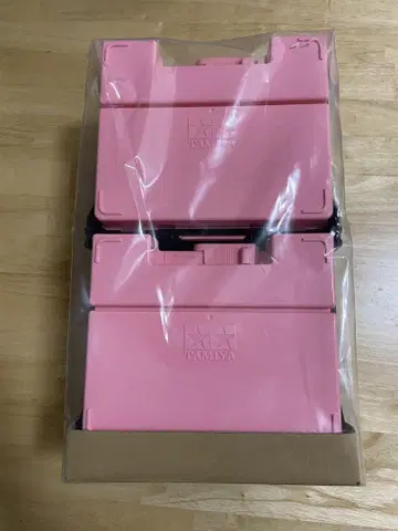 TAMIYA 핑크 2단 수납 박스