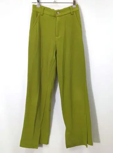 Kastane 카스타네 컷 스트레치 슬랙스 팬츠 그린
