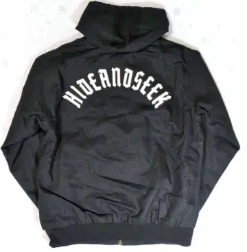 H&S Duck Zip Hooded Jacket BLACK M