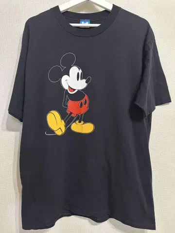 디즈니 빈티지 T 미키 80s