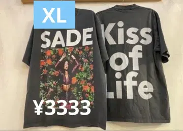 XL Sade Kiss of Life 티셔츠