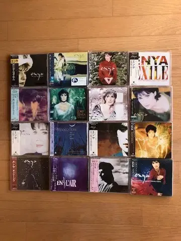 d378y44 엔야 CD 16장 치유 아일랜드 명반 묶음 판매