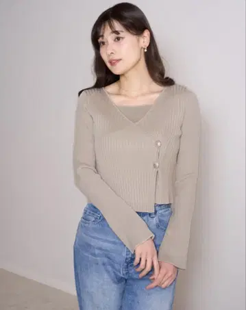 herlipto cache-coeur knit pullover