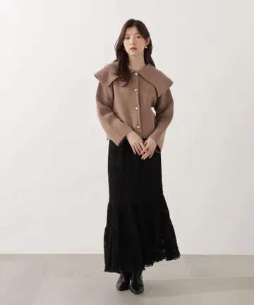 프로포션 바디 드레싱 [ 아오시마 코코로 씨 착용 ] 셔링 절개 스커트