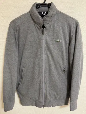 LACOSTE 그레이 집업 자켓