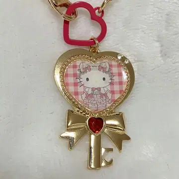 키티 화이트 고양이 발레리나 참 하트 산리오