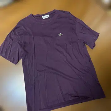 LACOSTE 퍼플 티셔츠