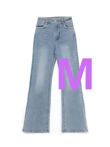 하트 스티치 데님 라이트 블루 M 사이즈