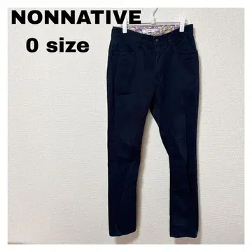 [ 새상품급 ] NONNATIVE 일본제 스트레이트 데님 블랙
