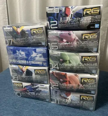 RG 건담 프라모델 묶음 판매