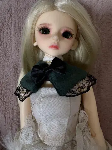 금발 머리 인형 구체관절 인형