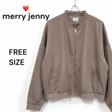 [ 새상품급 ] merry jenny 프릴 백 블루종 F 사이즈