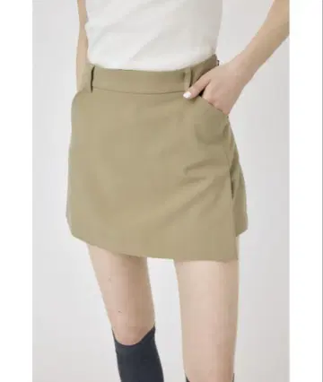 MOUSSY 랩 디테일 숏팬츠