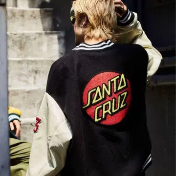 SANTA CRUZ 바시티 자켓 L 사이즈