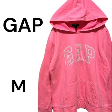 GAP 갭 후드티 후디 핑크 M 속기모 맨투맨 화려한 개성