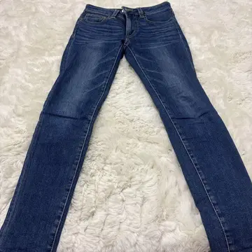 아즈르 마우지 다크 블루 슬림핏 데님