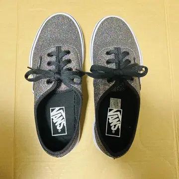 VANS 글리터 블랙 스니커즈