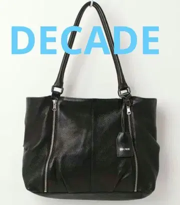 [컨디션 최상] DECADE 디케이드 가죽 토트백