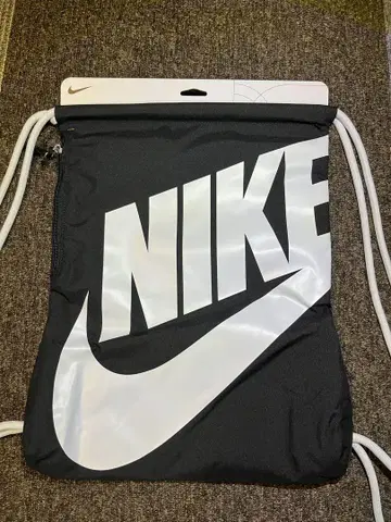 NIKE 블랙 냅색 미사용 새상품