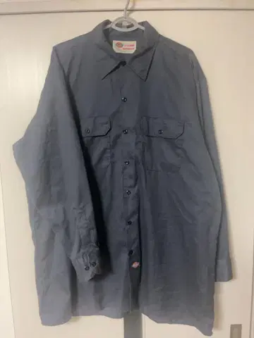Dickies X-LARGE 워크 셔츠 그레이