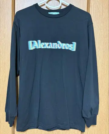 [Alexandros] 알렉산드로스 겨울 페스티벌 T셔츠 롱티 M사이즈