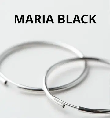 MARIA BLACK Senorita 35 후프 귀걸이
