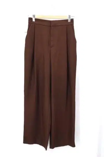 브라운 와이드 팬츠 유나이티드 애로우즈