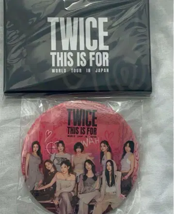 TWICE THIS IS FOR 업그레이드 포토 카드 캔뱃지
