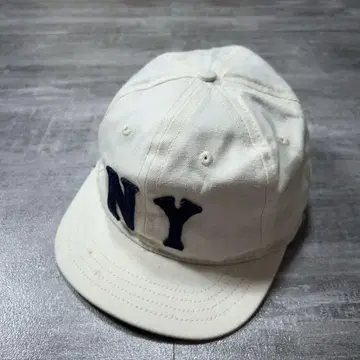 USA제 Ebbets Field Flannels NY 캡 화이트