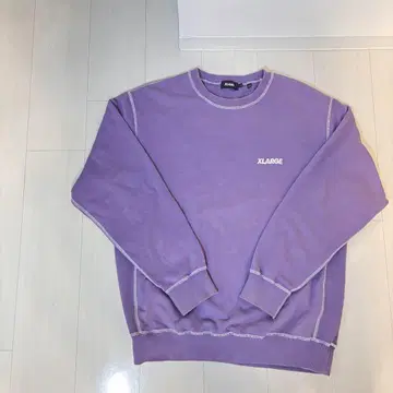 XLARGE 퍼플 트레이닝복