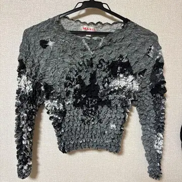 MASU 23ss POPCORN SWEATSHIRT(GRAY)