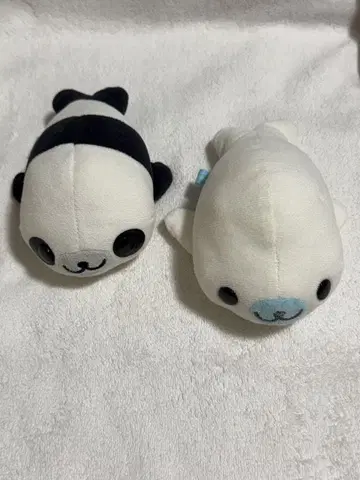 SAN-X 산엑스 마메고마 봉제 인형 2개 세트 헤이세이 레트로