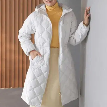 TAION x UNFILO A라인 코트 아이보리 M