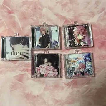 스토푸리 사토미 군 원맨 라이브 미니 CD 키링 복권 5종 세트