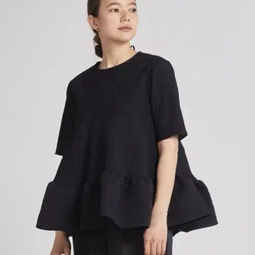 yori 후쿠레 티어드 블라우스 36