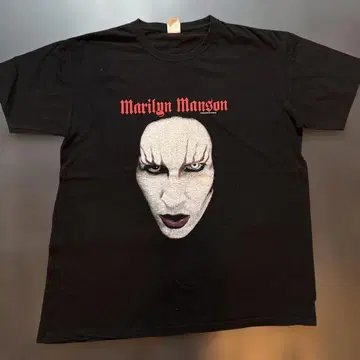 마릴린 맨슨 marilyn manson 빈티지 T셔츠 블랙