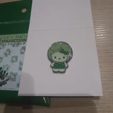 오사카 만박 Hello Kitty 키티 핀 배지 카르시디스크스