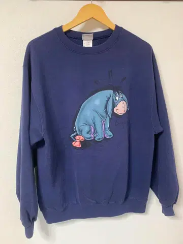 Disney vintage 이요르 트레이닝복 네이비 곰돌이 푸