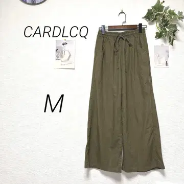 10283 CARDLCQ 캐주얼 팬츠 M 무지 코튼 레이온