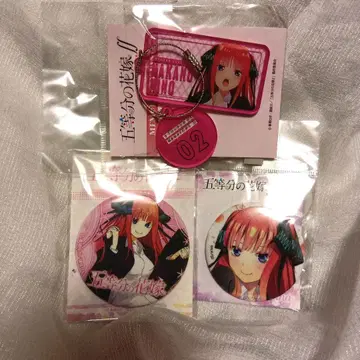 5등분의 신부 니노 캔뱃지 키링