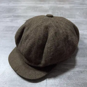 BORSALINO 볼사리노 헤링본 트위드 헌팅 캡 모자