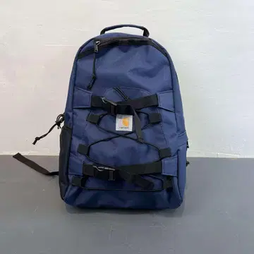 Carhartt 팀 스크립트 백 네이비