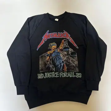 Metallica 그래픽 맨투맨 XL 1999년