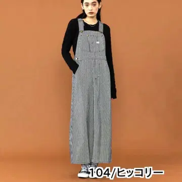 Lee 오버롤 맥시 스커트 오버롤 스커트 히코리 M