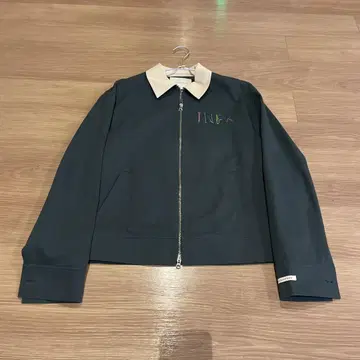 InstantFunk Zipped cotton blend jacket