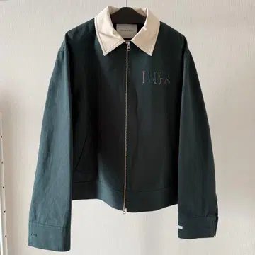 InstantFunk Zipped cotton blend jacket