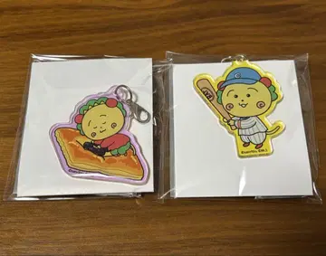 코지코지 x 산리츠 제과 아크릴 참 키링 초코바트 헤이케파이