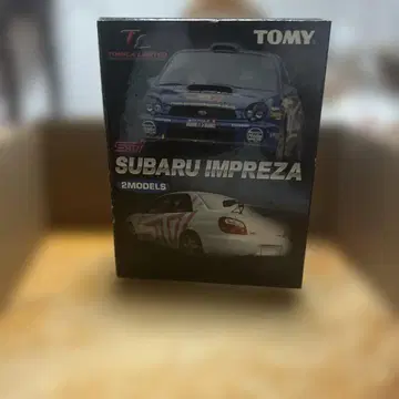 TOMY SUBARU IMPREZA 2MODELS