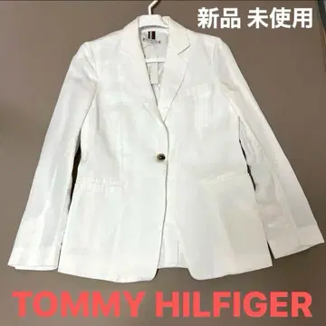 TOMMY HILFIGER 화이트 사이즈 36 테일러드 자켓 미사용품