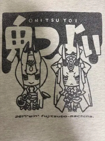 FGO 슈텐도지 이바라키도지 귀여운 래글런 T셔츠